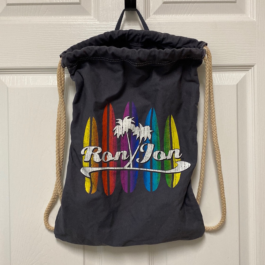 Ron Jon Drawstring Backpack
